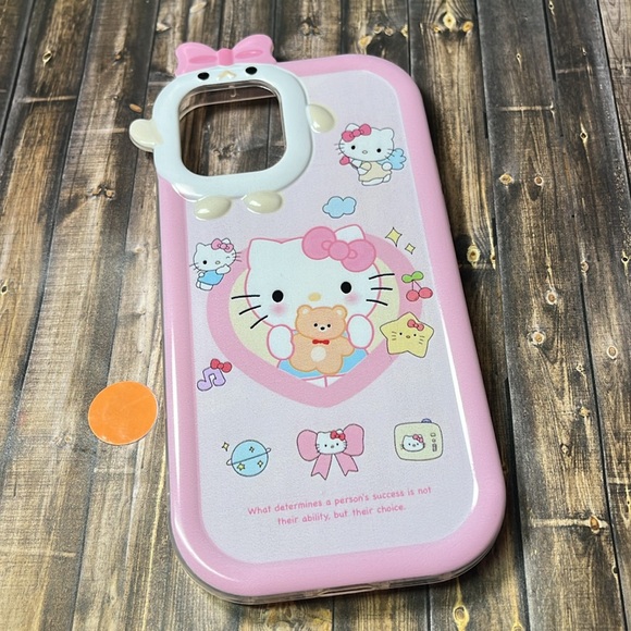 5for$10 Very Cute Pink Hello Kitty iPhone 12 And IPhone 12 Pro Phone Case - Picture 5 of 5